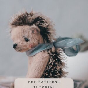 diy teddy hedgehog