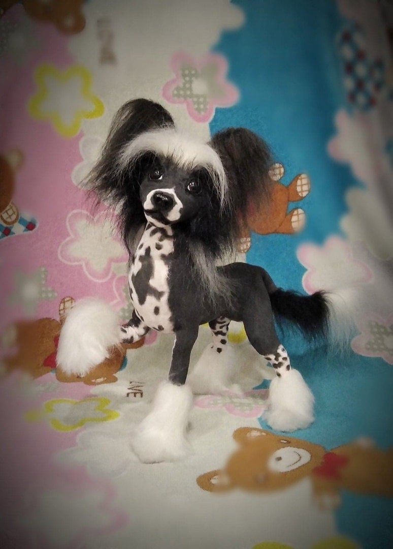 chinese crested plush