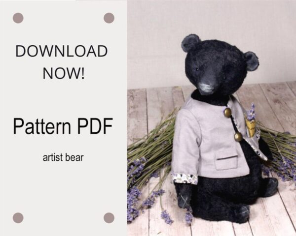 Pattern artist bear