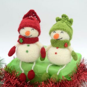 Snowman christmas crochet pattern