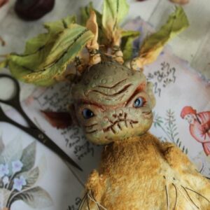 Art doll mandrake OOAK