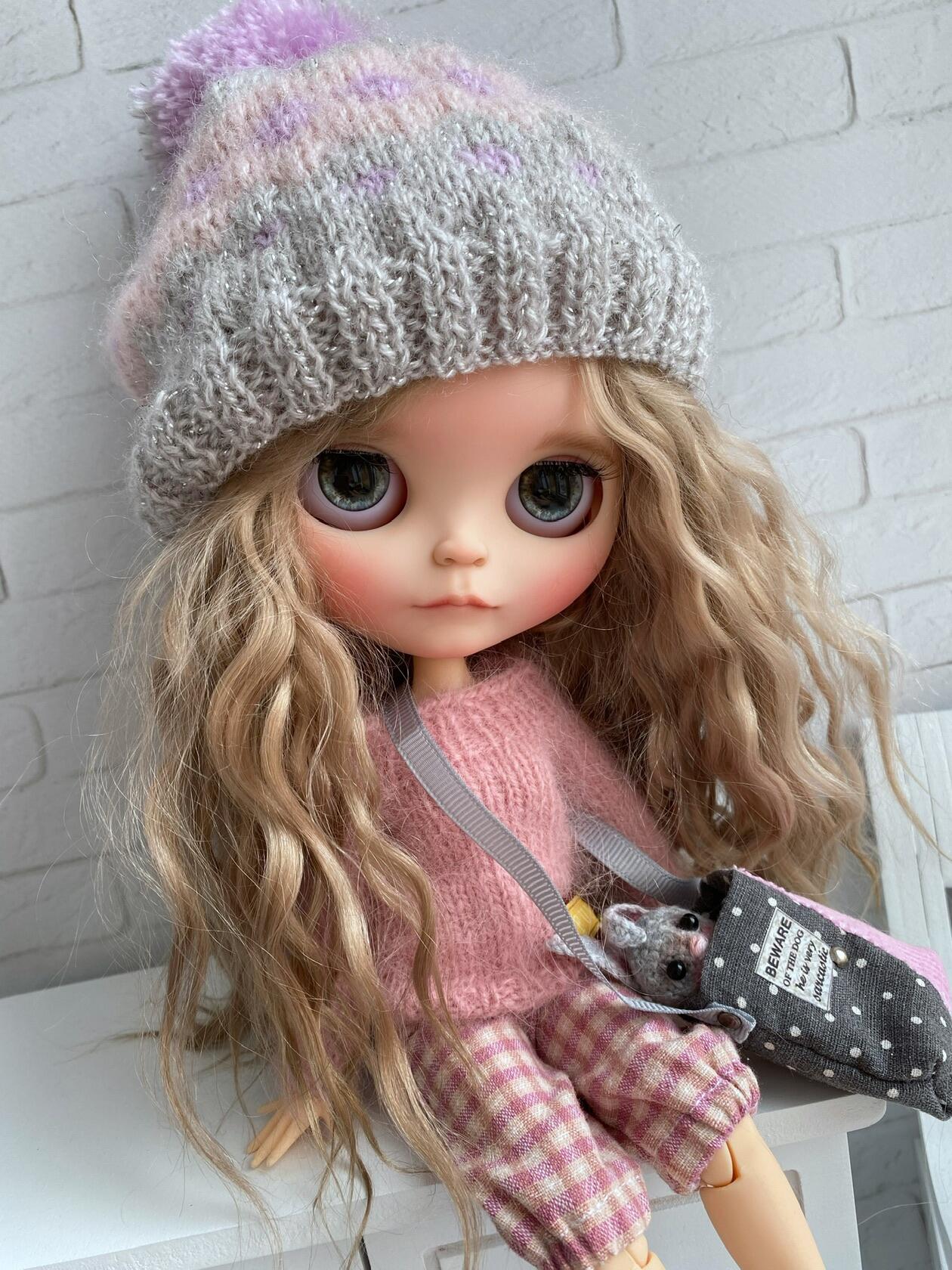 Blythe doll with natural hair free shipping - DailyDoll Shop