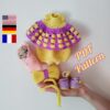 Amelie crochet doll