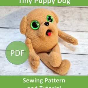 Tiny Puppy Dog pattern and tutorial