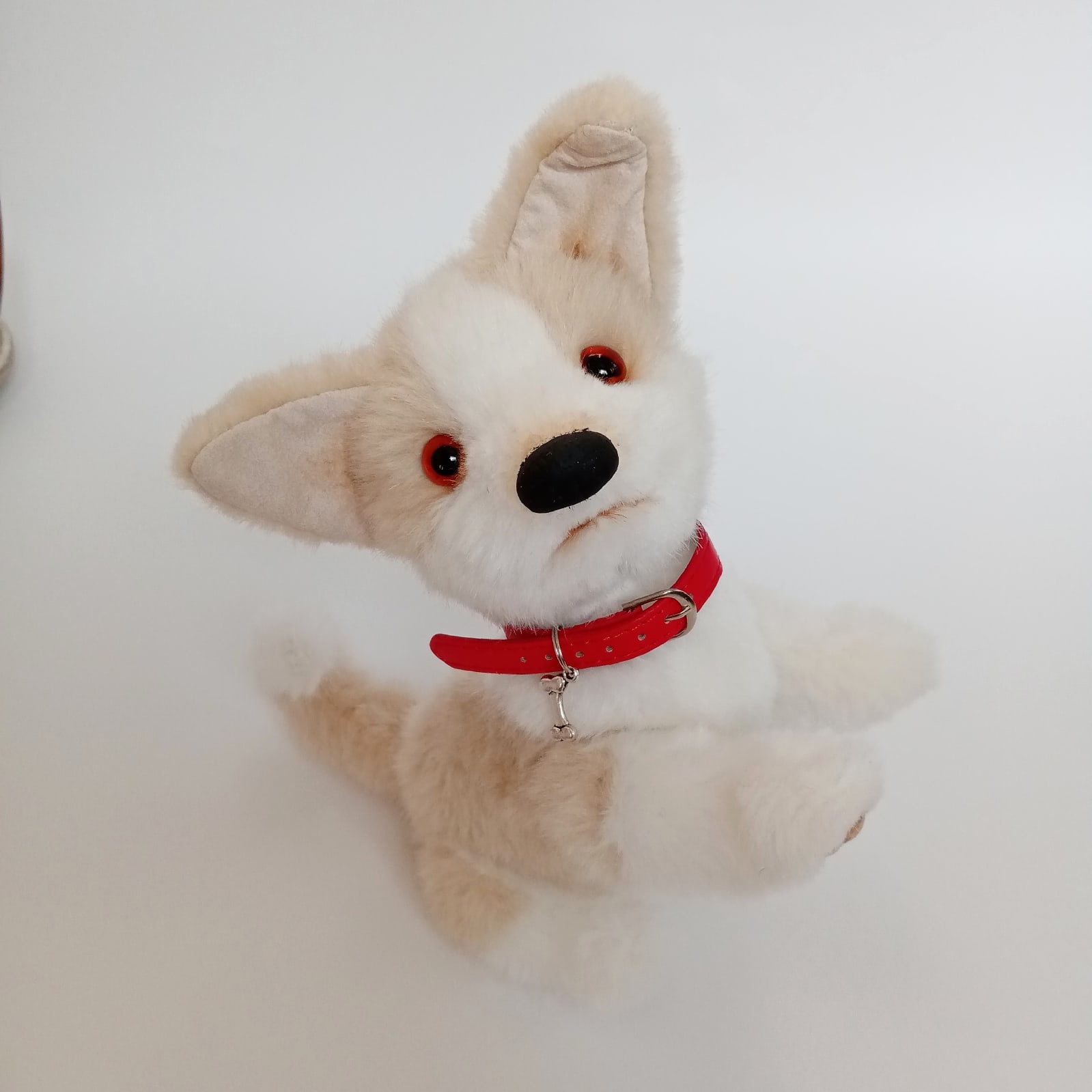 Tiny corgi dog art doll, small puppy collectible toy - Inspire Uplift