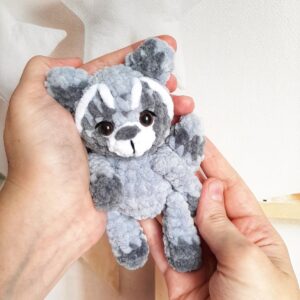 Crochet PATTERN Raccoon