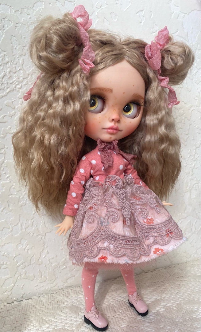 Handcrafted Ooak Blythe Doll With Unique Features - Perfect For Collectors  by Vizingrova dominika of Dominika 