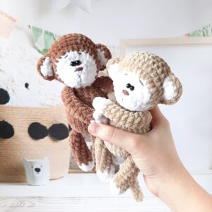 Crochet monkey pattern