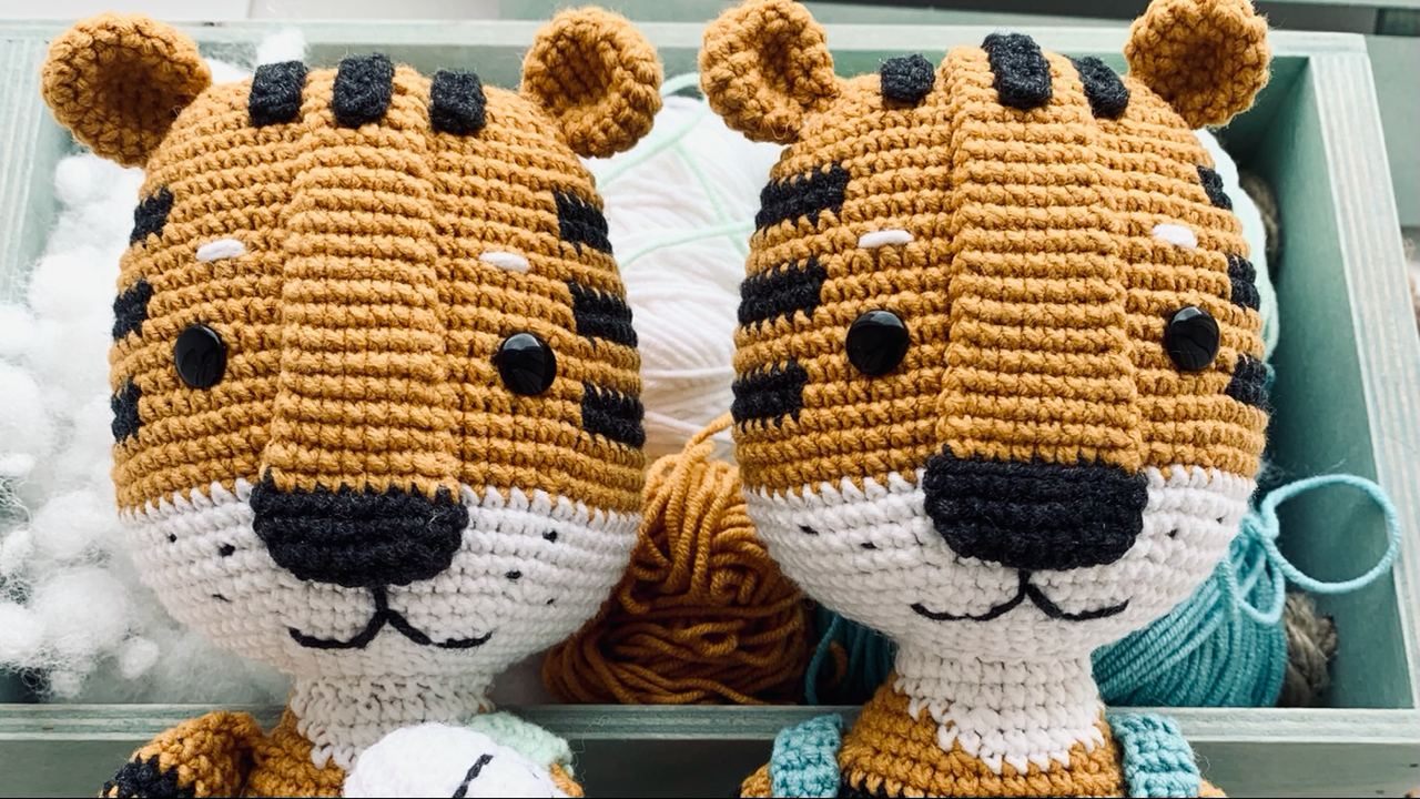 Back to listings Oscar the Tiger amigurumi toy pattern PDF 2 photo5361822526944163441