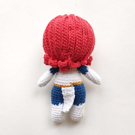 Amigurumi Crochet Pattern Fire And Ice, Free Fire Doll