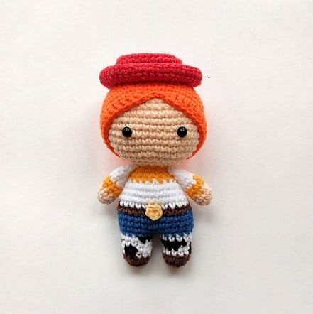 Jessie Toy Story Crochet Doll Free PDF Pattern