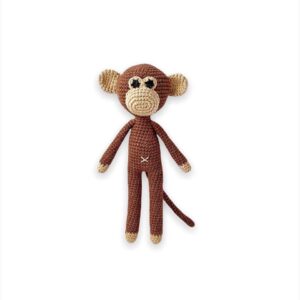 Crochet amigurumi animal monkey pattern