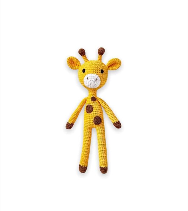 Crochet amigurumi baby giraffe pattern