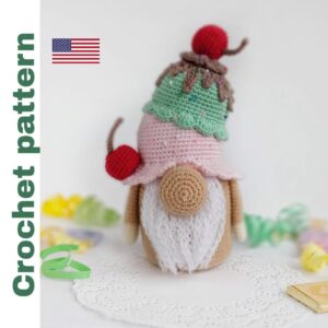 icecream gnome crochet pattern