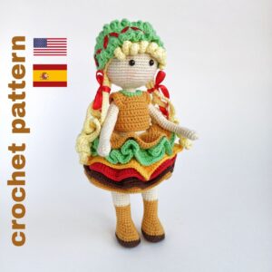 Greta doll crochet pattern