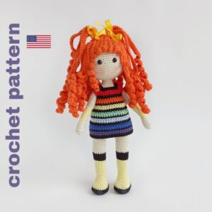 rainbow doll crochet pattern