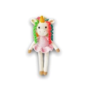 Crochet amigurumi animal unicorn pattern