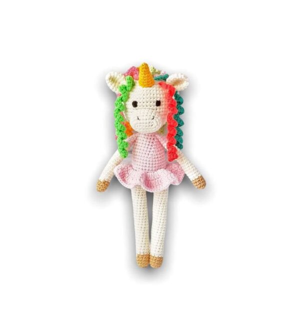 Crochet amigurumi animal unicorn pattern
