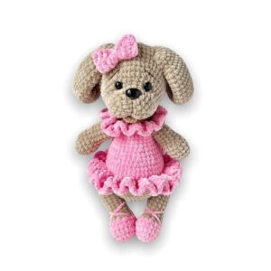 Crochet amigurumi animal dog pattern