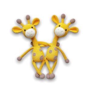 Crochet amigurumi animal giraffe pattern