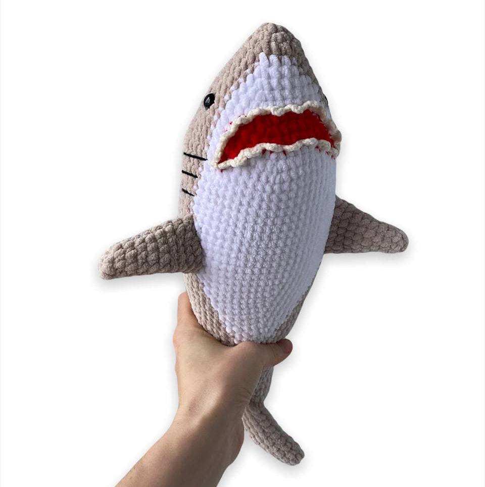 Crochet amigurumi plush shark pattern 5 Crochet amigurumi plush shark pattern