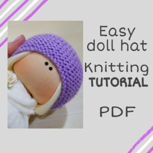 doll hat tutorial