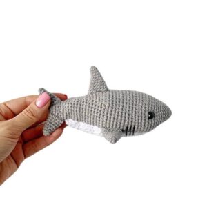 Crochet amigurumi shark pattern