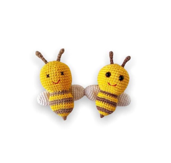 Crochet amigurumi bee pattern