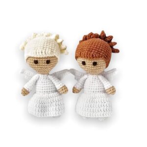 Crochet amigurumi angel pattern