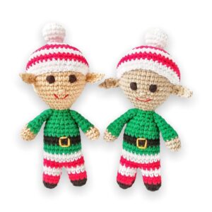 Crochet amigurumi elf pattern