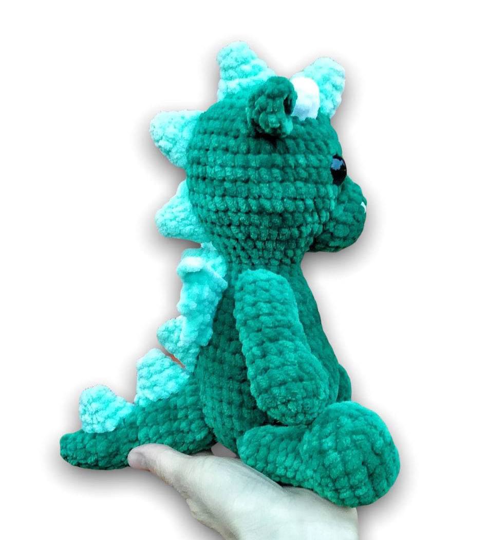 Amigurumi-Dragon Handmade Amigurumi Stuffed-Knit Crochet Doll-Animal T –  THE BEAUTY PART