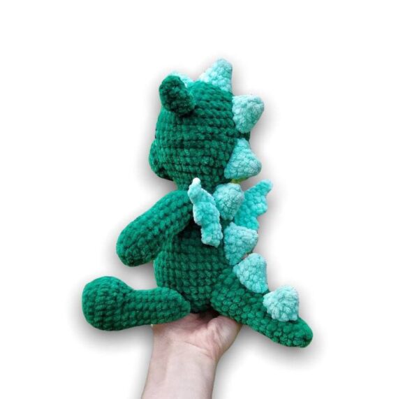 Crochet amigurumi plush animal dragon pattern