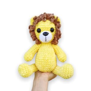 Crochet amigurumi animal lion pattern