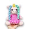 Crochet amigurumi plush animal unicorn pattern