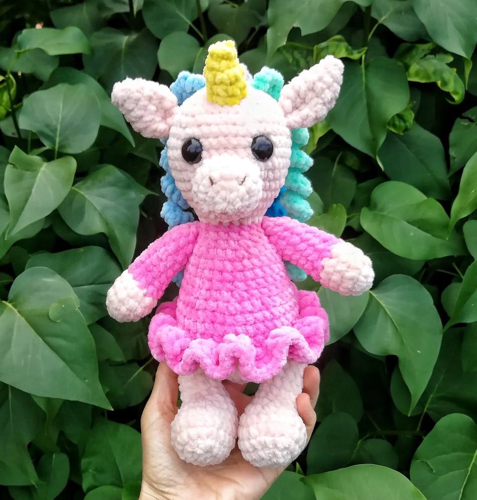 KPC x OOH Crochet Animal Doll - Kelsey The Unicorn Kit