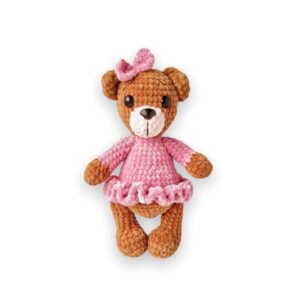 Crochet amigurumi plush animal teddy bear pattern