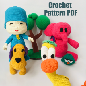 Boxer Dog Puppy Crochet Pattern, PDF File in English Language