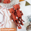 Crochet toy | Amigurumi | Crochet Baby Animals series: Baby Tiger | Bosikosha crochet pattern
