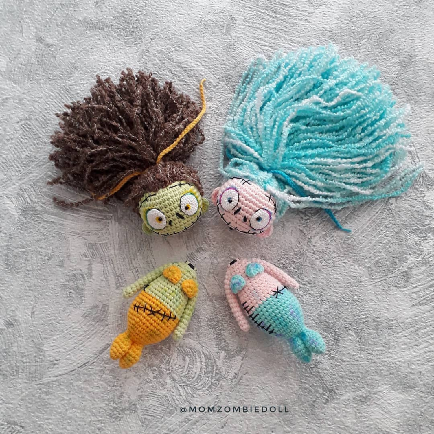 Zombie MERMAID Crochet pattern amigurumi toy momzombiedoll 5 png 20220419 103030 0000