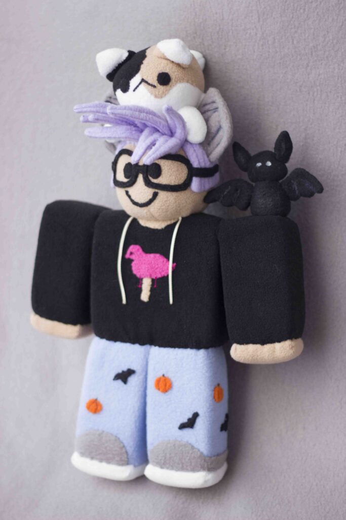 Custom Roblox Mini Plush Toy 