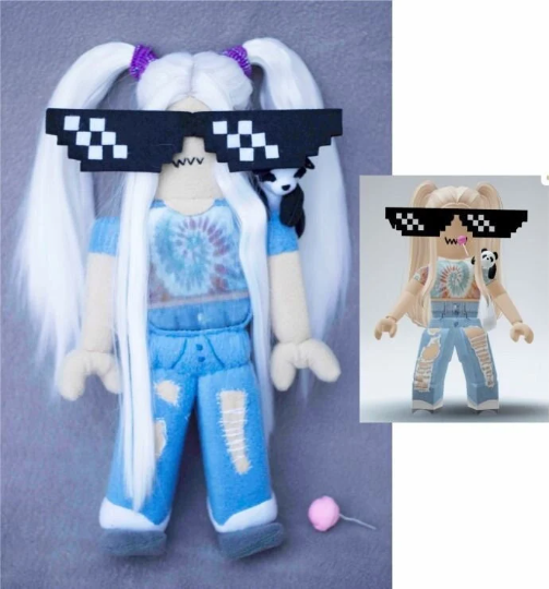 Doll Avatar (Preppy) - Left Leg's Code & Price - RblxTrade