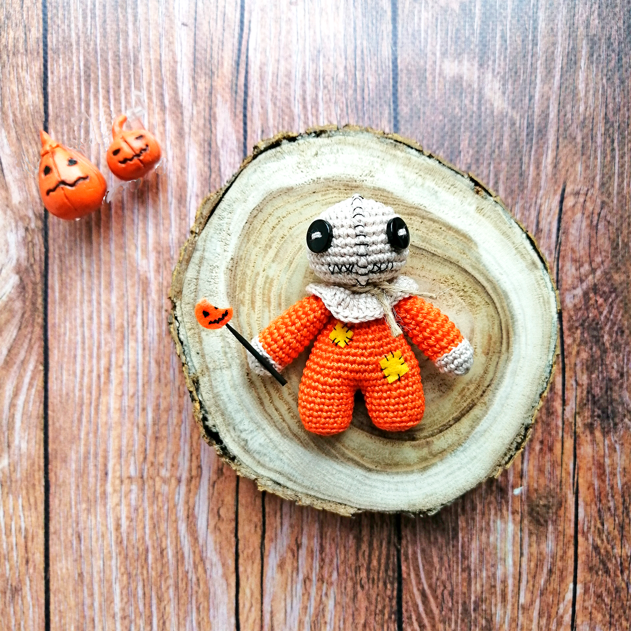 Preorder Sam Trick r Treat toy, Halloween gifts, creepy decor 4 s6 1