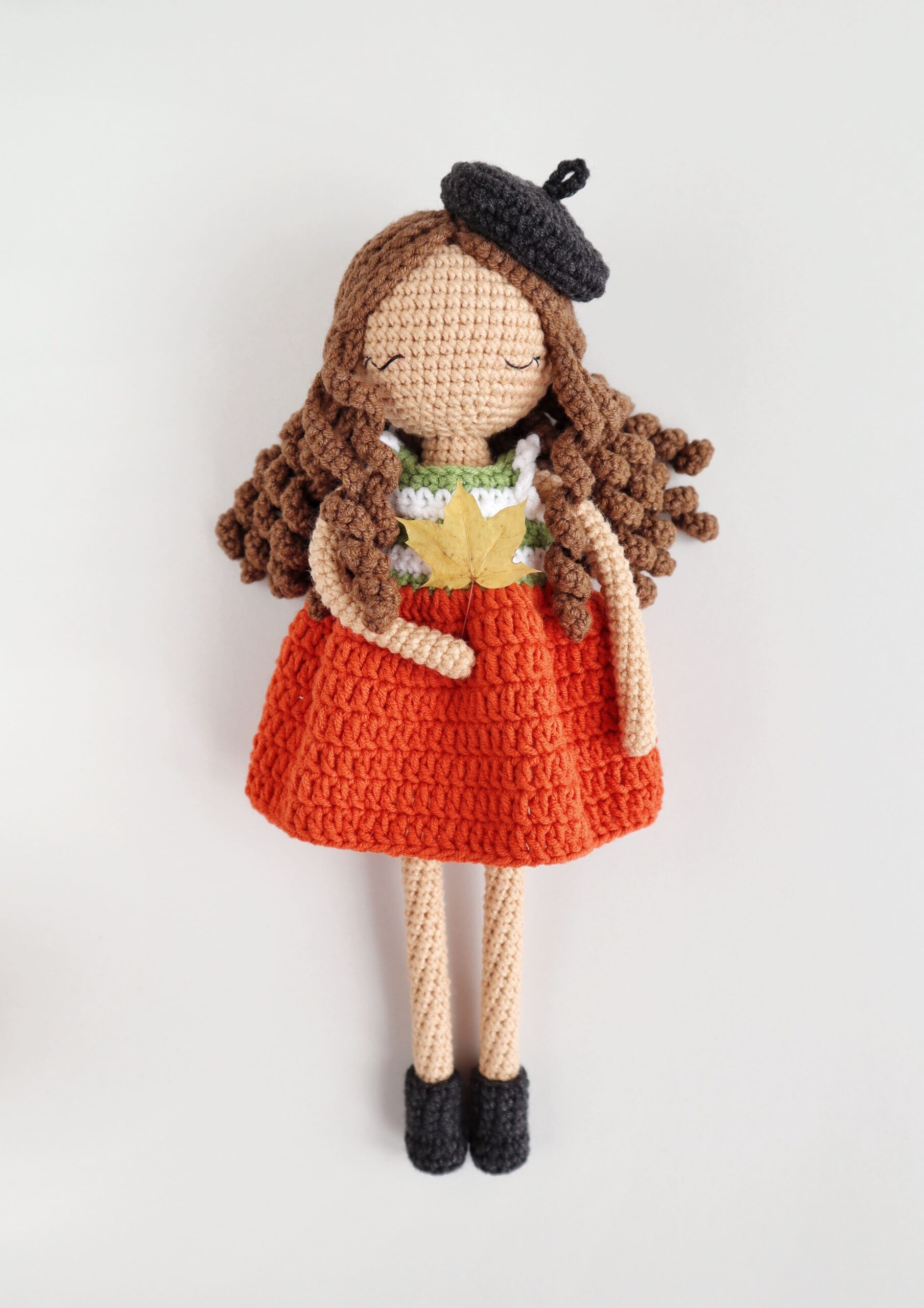 17cm handmade lã crochê boneca roupas DIY vestir boneca boneca roupas de  menina