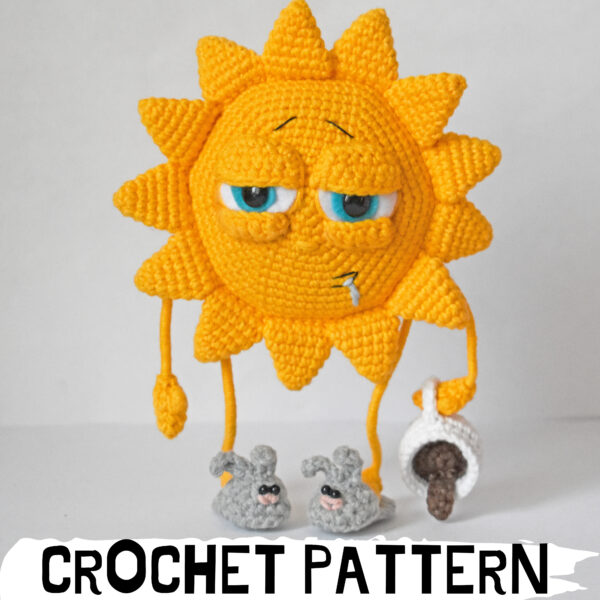 sleepy sun crochet pattern