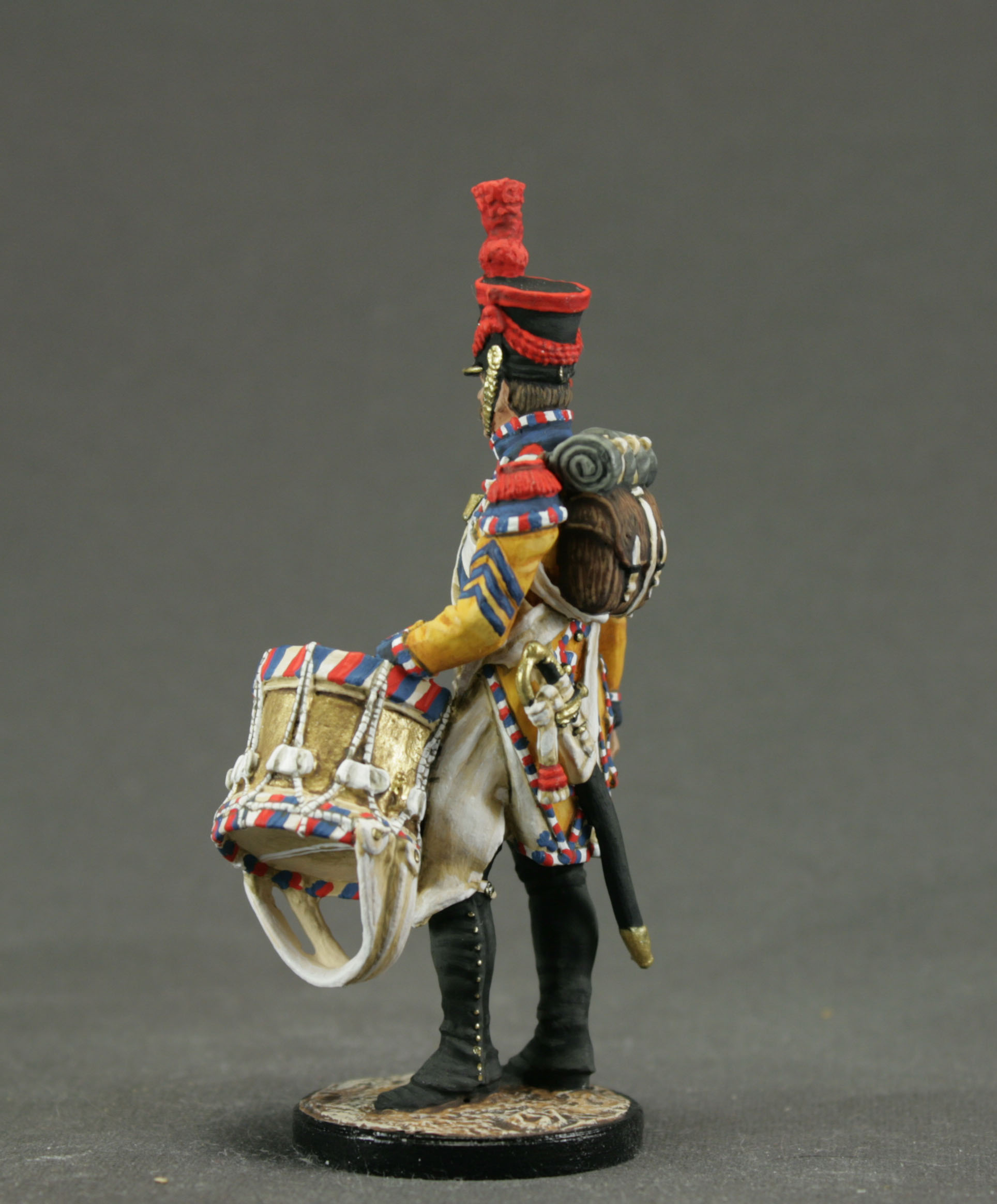 Details about   Painted Tin Toy Soldier Grenadier Drummer 54mm 1/32 