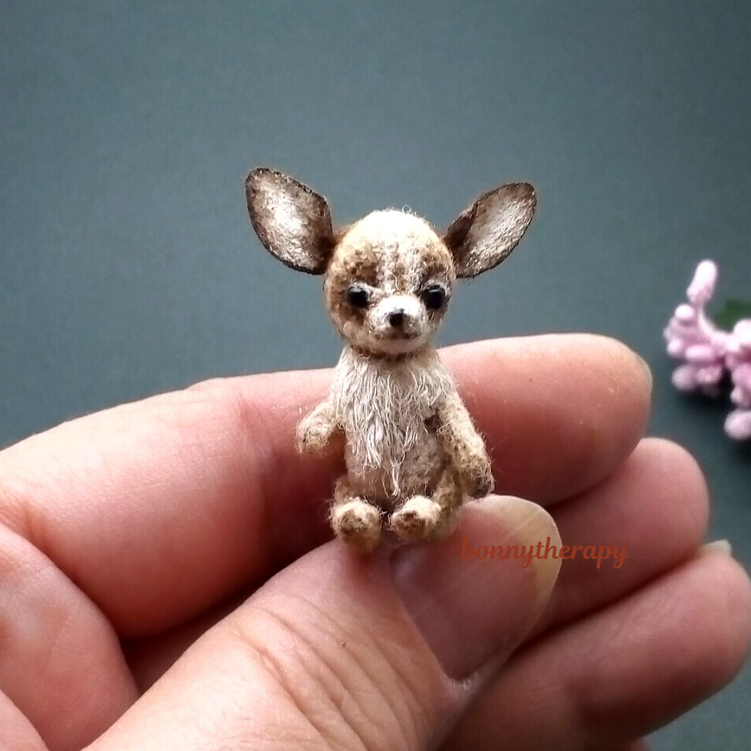 Mini Plush Chihuahua Toy