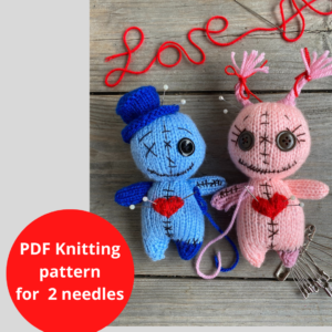 Hearty Voodoo Dolls Knitting Pattern