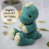 crochet dinosaur pattern