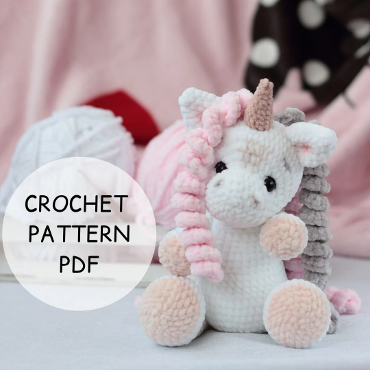 Без названия (10) crochet unicorn pattern
