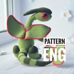 Flygon crochet. Easy crochet pattern, DIY pokemon